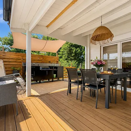 Chalet cosy, proche lac&plage